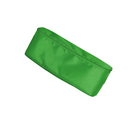 Image showing green pencil-case on white background