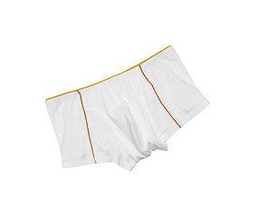 Image showing white men\'s briefs isolated