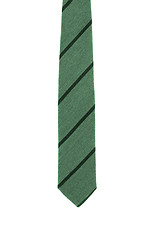 Image showing checkered tie close up on white background