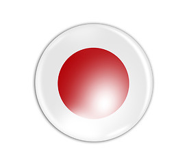 Image showing Flag button series of all sovereign countries - Japan