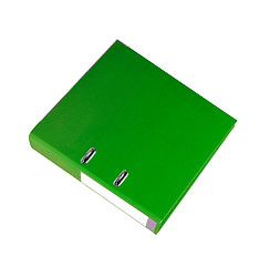 Image showing green folder