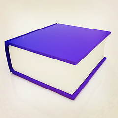 Image showing The Book . 3D illustration. Vintage style.