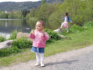 Image showing kids in park