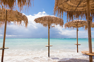 Image showing Elafonissi beach on Crete island, Greece.