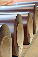 Image showing Prepainted Galvanized coils