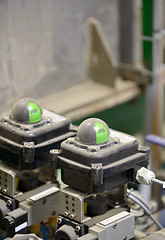 Image showing Ball valves switch box weatherproof