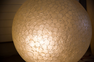 Image showing close up of lamp at home