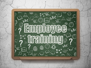 Image showing Studying concept: Employee Training on School board background
