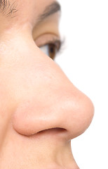 Image showing close up of nose