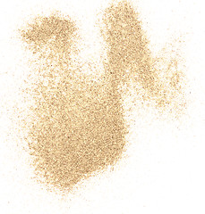 Image showing sand on white