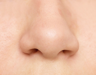 Image showing close up of nose