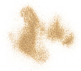 Image showing sand on white