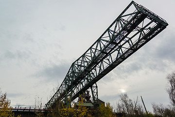 Image showing Old industry buildings at the Landschaftspark Duisburg