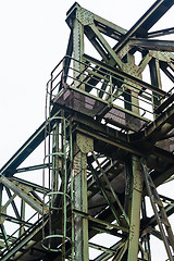 Image showing Details of old industry buildings at the Landschaftspark Duisburg