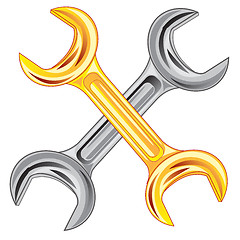 Image showing Two wrenches