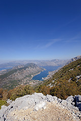 Image showing sea bay, Montenegro