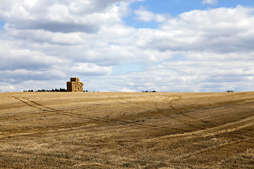 Image showing stack of wheat straw