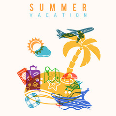 Image showing Summer Vacation Concept