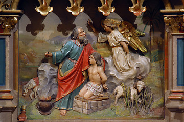 Image showing Abraham Sacrificing Isaac