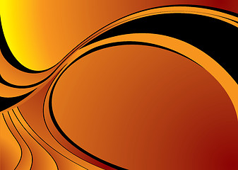 Image showing orange corner bend
