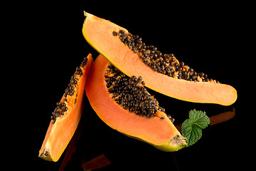 Image showing Fresh and tasty papaya