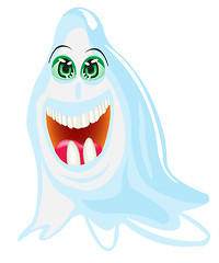 Image showing Ghost on white background