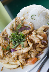 Image showing pollo saltado