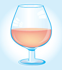 Image showing Goblet with wine