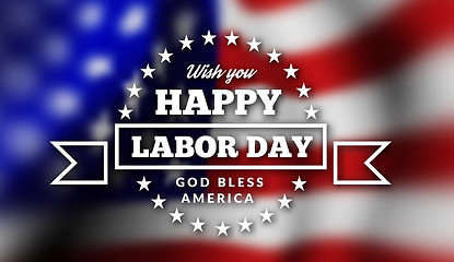 Image showing Happy labor day