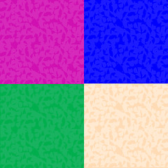 Image showing Several abstract backgrounds of the miscellaneous of the color