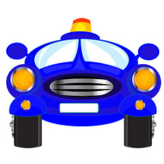 Image showing Blue car