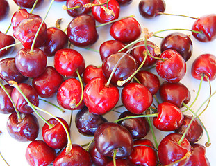 Image showing Berry sweet cherries