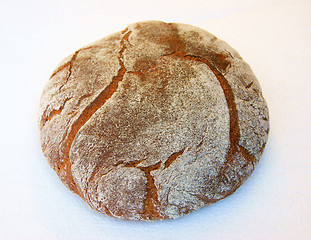 Image showing Bread on white background