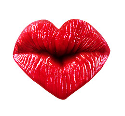 Image showing saint valentine lips