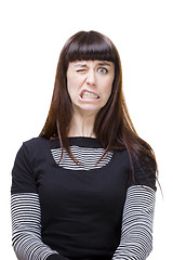 Image showing woman expressions