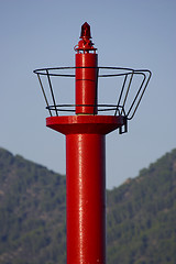 Image showing Red beacon