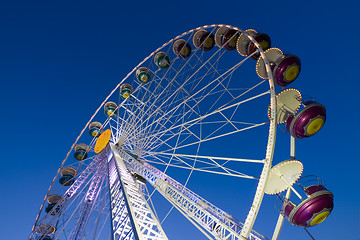 Image showing Big wheel in a amusement park