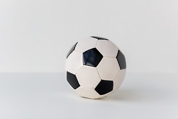 Image showing close up of football or soccer ball