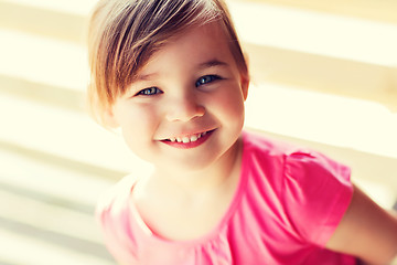 Image showing happy beautiful little girl portrait