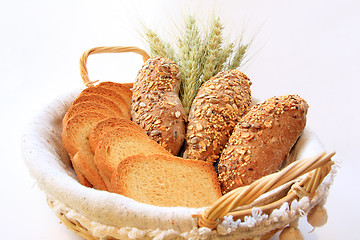 Image showing Bread composition