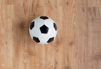 Image showing close up of football or soccer ball