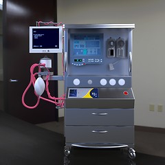 Image showing Modern hospital equipment