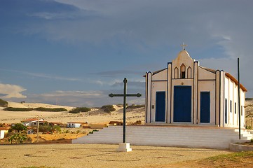 Image showing Church on Dunes