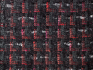 Image showing large detailed fabric texture regular background