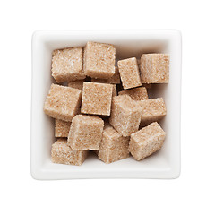 Image showing Brown sugar cube