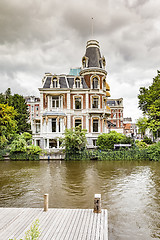 Image showing beautiful house in Amsterdam