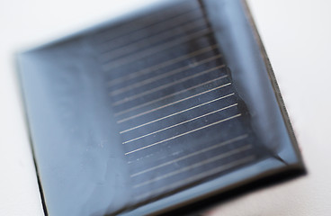 Image showing close up of solar battery or cell