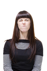 Image showing woman expressions