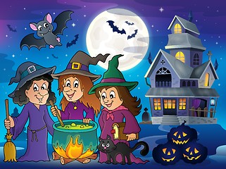 Image showing Three witches theme image 6