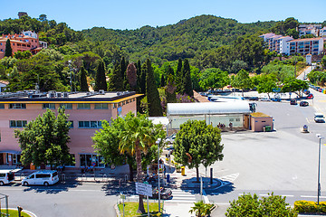 Image showing Spain, Catalonia, Tossa de Mar, 20-06-2013, landscape with the b